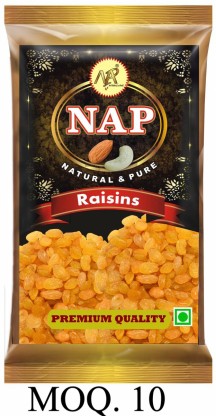 Nap Premium Quality 100% Natural Raisin/Kishmish 50g MOQ 10 Raisins  (50 g)