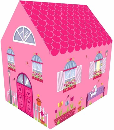 SKEDIZ Doll House Tent For Girls And Boyss  (Multicolor)