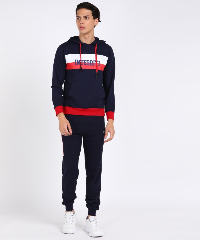 Colorblock Men Track Suit