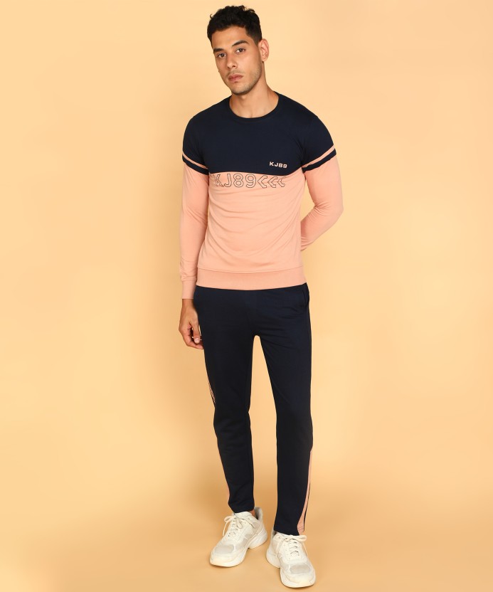 Colorblock Men Track Suit