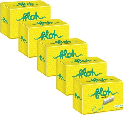 Floh Regular Tampons Pack of 5 (Regular flow) Tampons  (Pack of 50)