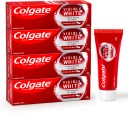 Colgate Visible White Toothpaste Teeth Whitening Starts in 1 week (Combo Pack) Toothpaste  (400 g, Pack of 4)