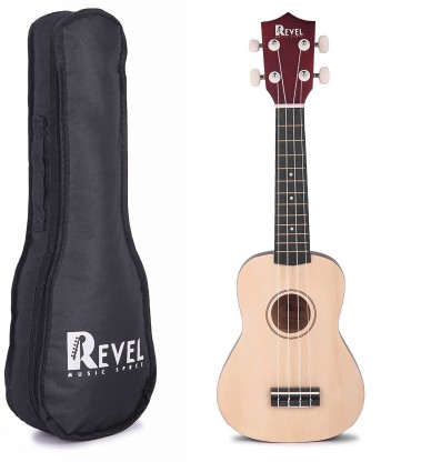 REVEL RVL-UK21-NT Soprano Ukulele  (Overall Length - 62 cm)