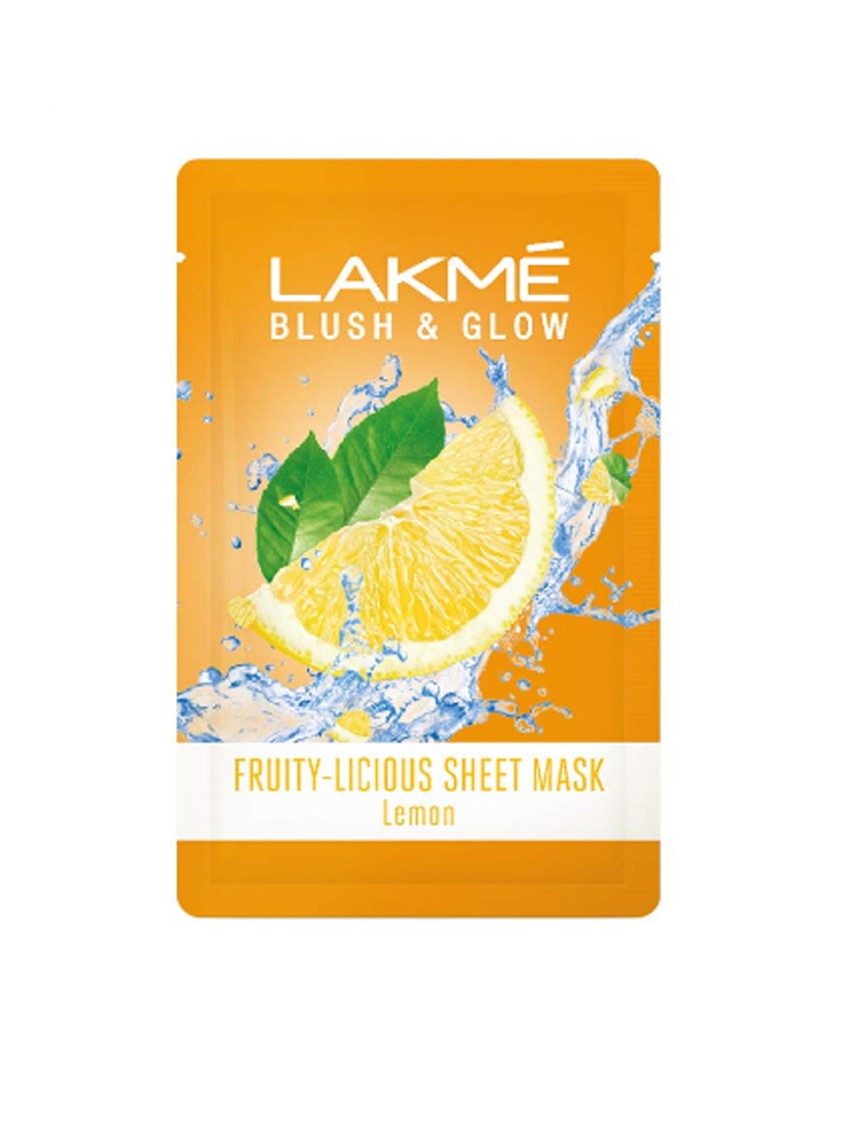 Lakme - Blush & Glow Lemon Sheet Mask 25 ml