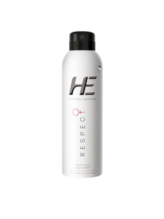 HE - Men Respect Perfumed Body Spray Deodorant - 100g