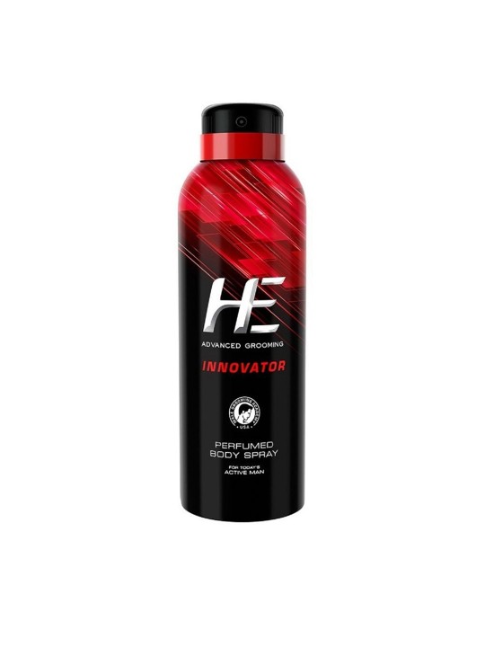 HE - Men Innovator Perfumed Body Spray Deodorant - 100 g