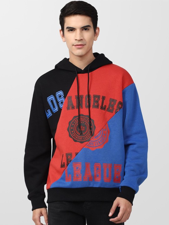 FOREVER 21 - Men Black Printed Sweatshirt