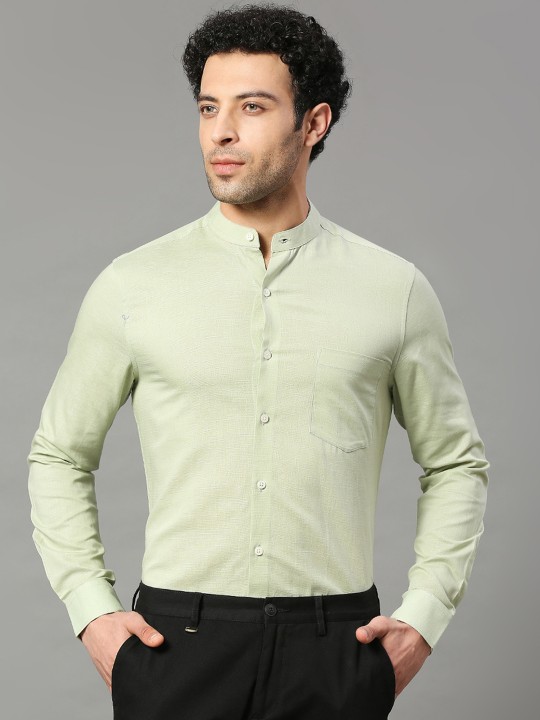 INVICTUS - Men Original Slim Fit Formal Cotton Linen Shirt