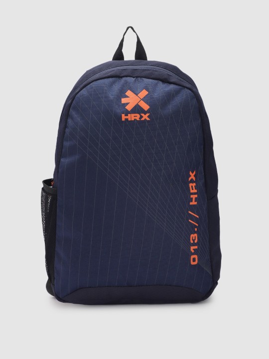 HRX by Hrithik Roshan - Unisex Brand Logo Printed Backpack