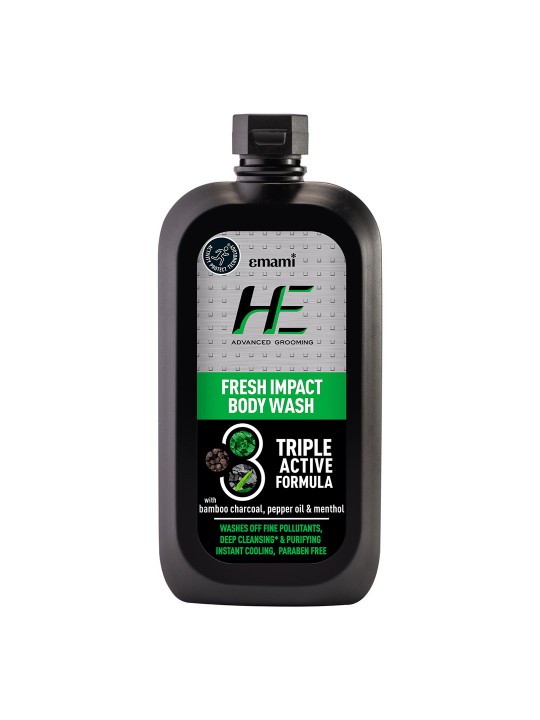 HE - Triple Active Formula Fresh Impact Body Wash With Bamboo Charcoal For Cleansing - 200ml