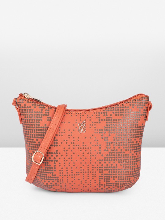 Baggit - Geometric Printed Structured Sling Bag