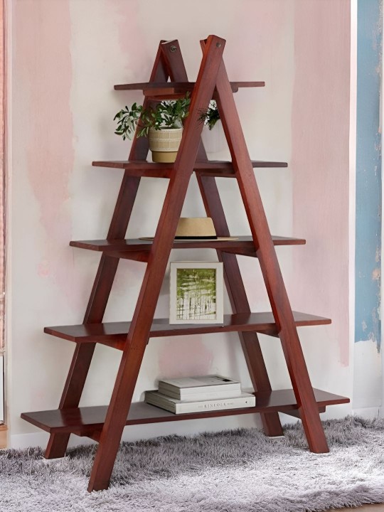 Ikiriya - Red 5 Shelves Books Storage Organizer