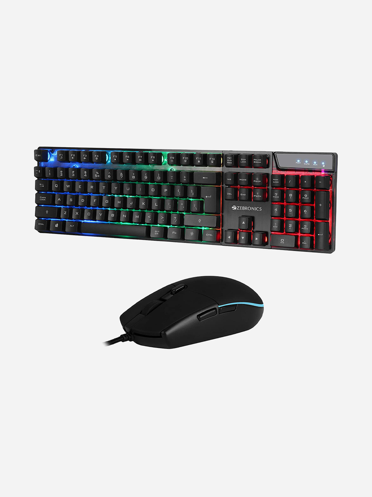 Zebronics - War: Gaming Keyboard & Mouse Combo