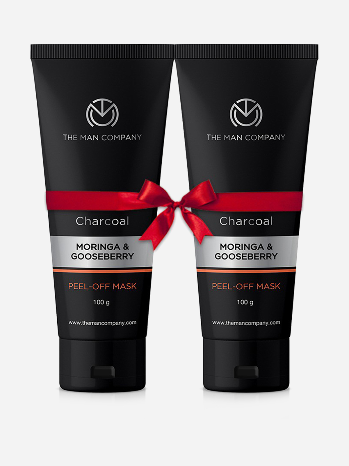 The Man Company - Activated Charcoal Peel-Off Mask (Pack of 2, 100 gm each)