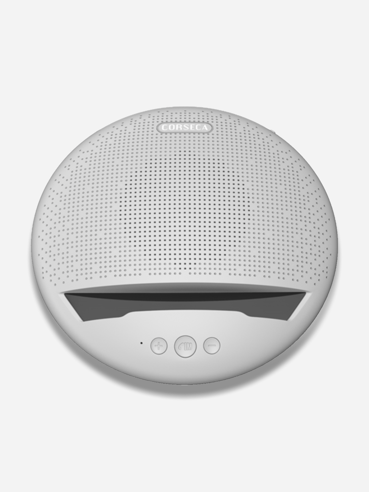 Just Corseca - White MuDisc Portable Wireless Speaker