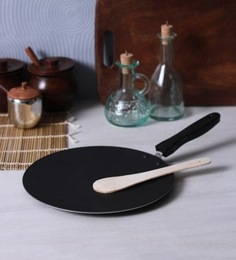 25.4cm Aluminium Non-Stick Concave Tawa