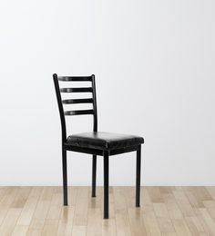 Streak Ladder Back Visitor Chair in Black Color