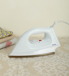 1000W Electric Dry Iron in White