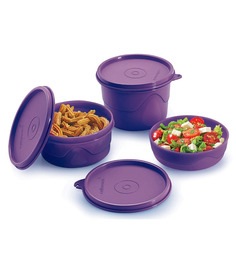 225ml , 375ml, 550ml Plastic Airtight Container - set of 6