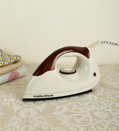 1000W Electric Dry Iron in Brown