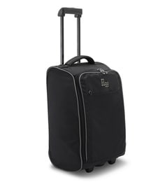 Raptor Polyester Black Cabin Trolley Bag, 30 Litres