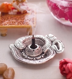 Multicolour Aluminium Om Incense Holder