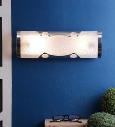 White Steel Wall Light