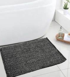 Solid Pattern Microfiber 32 X 20 Inch Bath Mat