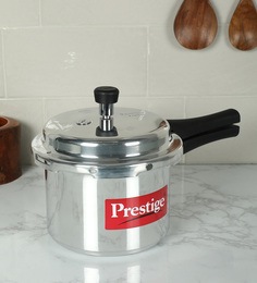 Hard-Anodized Aluminium Pressure Cooker- 3 Ltr