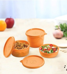 1.15 Ltr Round Plastic Container - Set of 6