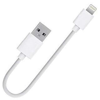 Fast Delight Data & Charging 8 Pin (Lightning) Cable ( 0.1 m , White )