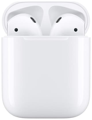 Apple Airpods 2 with Charging Case In-Ear Bluetooth Headset ( White )