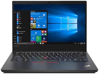 Lenovo ThinkPad E14 Intel Core i3 10th Gen 14-inch Full HD Thin and Light Laptop (4GB RAM/ 500GB HDD/ Windows 10 Professional/ Black/ 1.77 kg)  20RAS0ST00