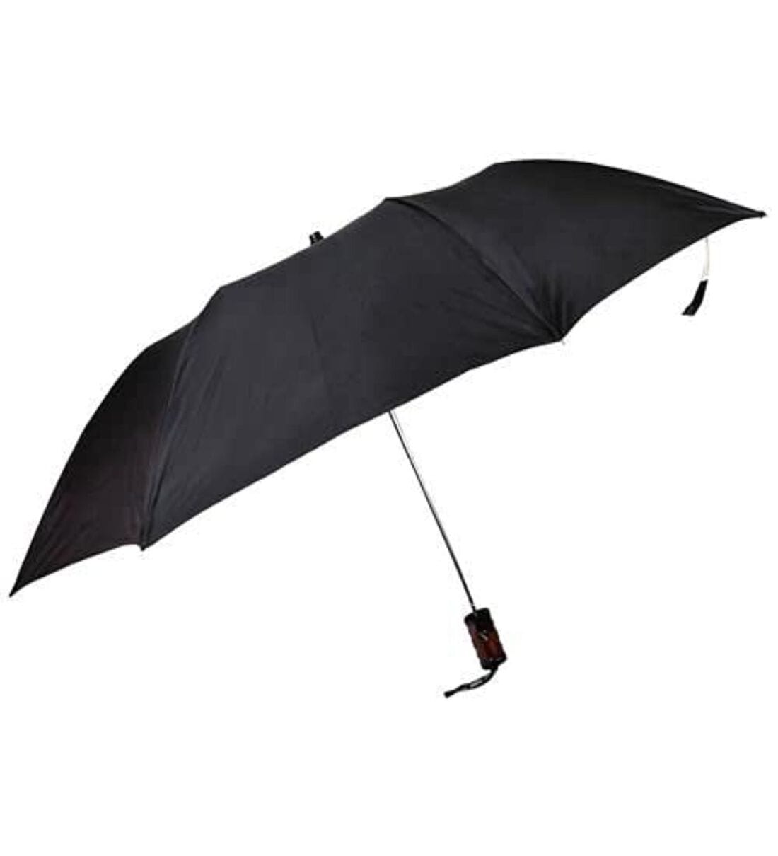 Black Polyester UV Coated 2 Fold Umbrella,Share By The Purple Tree