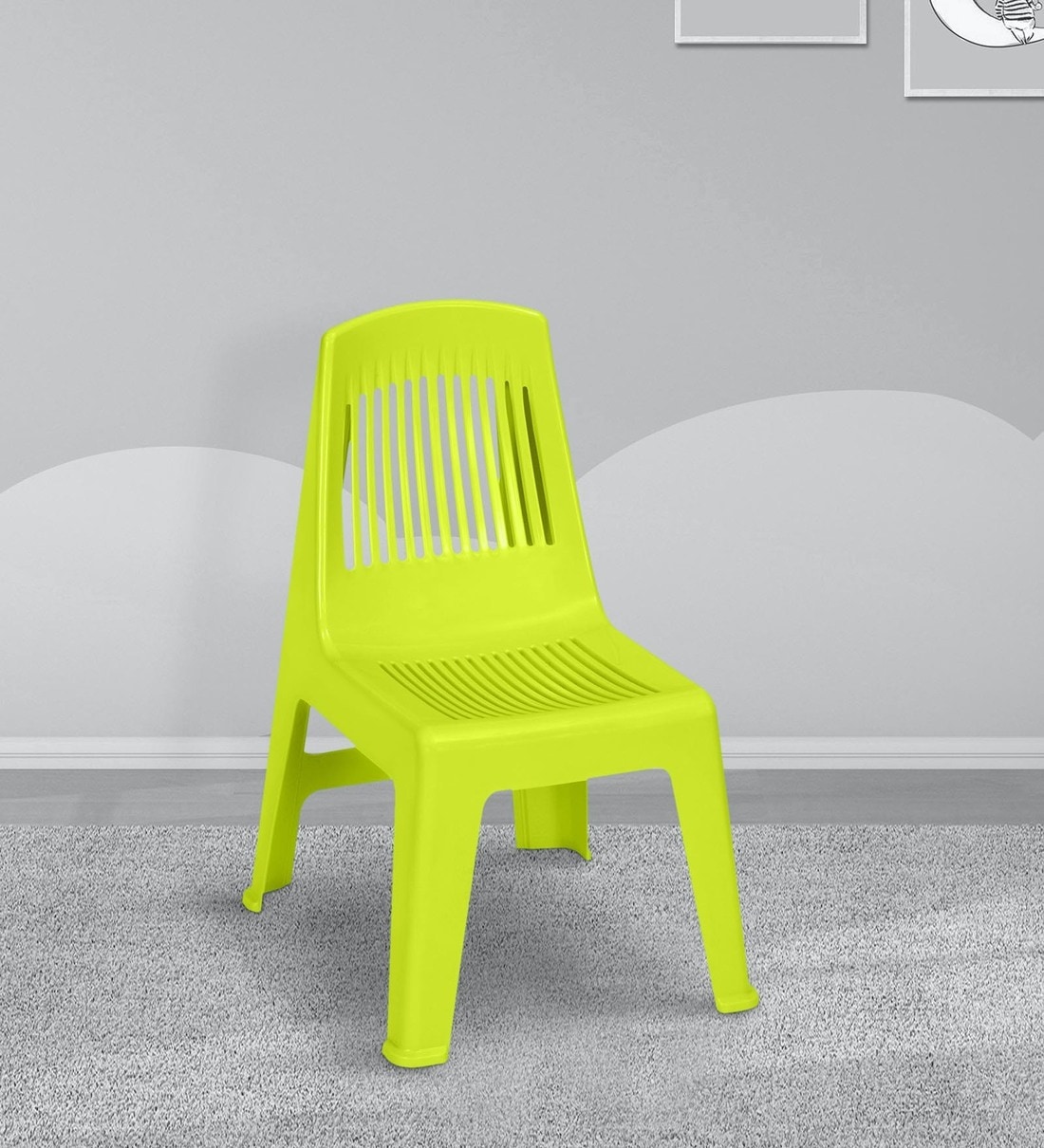 Plastic Infant Chair in Spring Green Colour,Share By Nilkamal