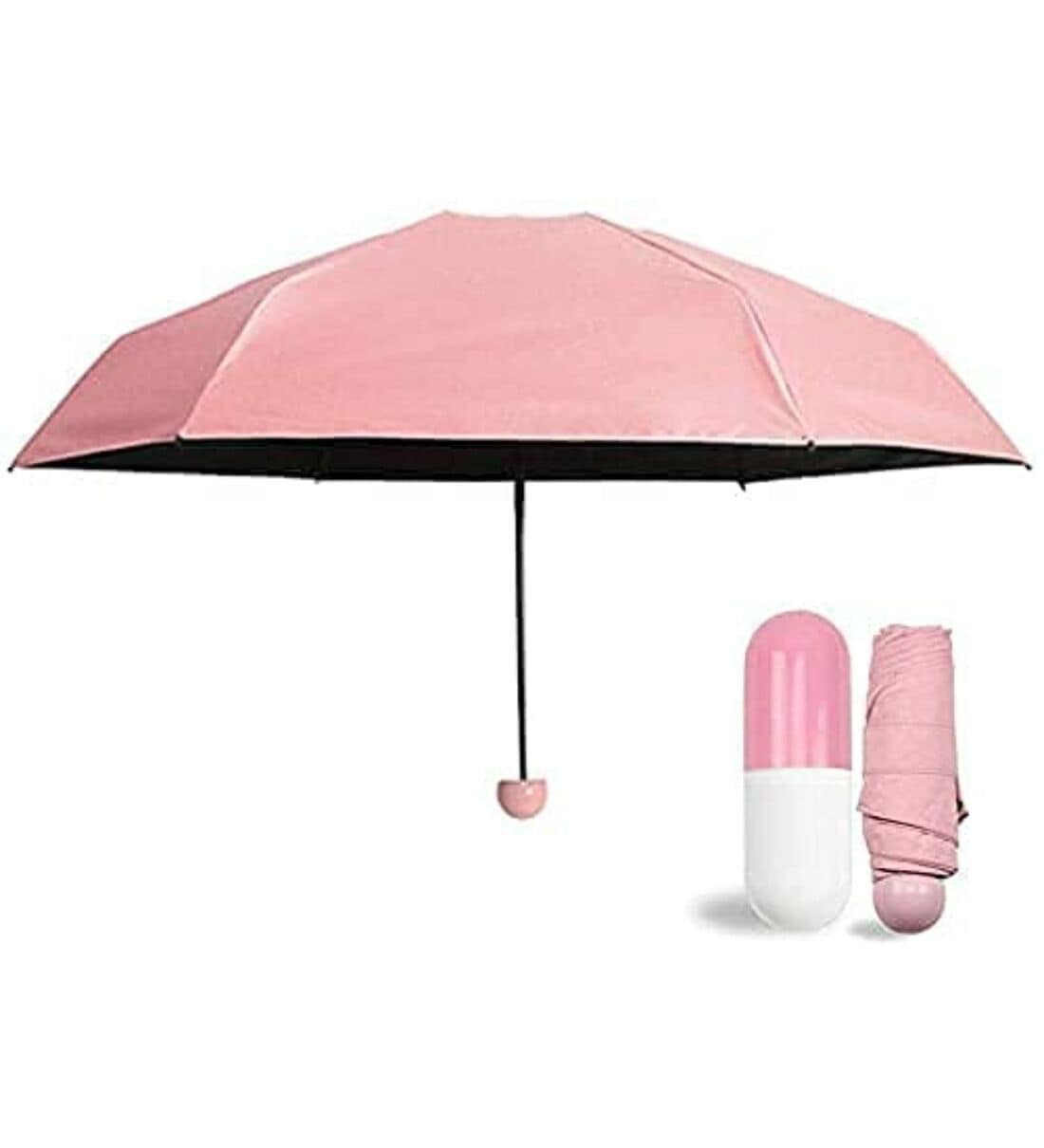 Assorted Nylon Mini Capsule 4 Fold Umbrella,Share By Regalo