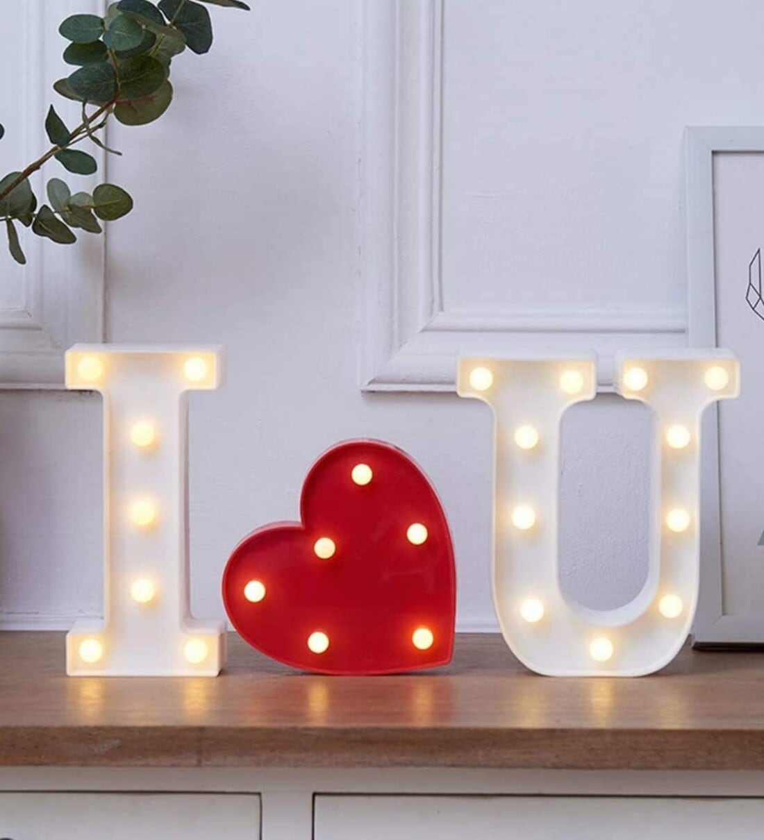 Mini Decortive- Red Heart Battery Operated Decorative Light,Share By Mansaa