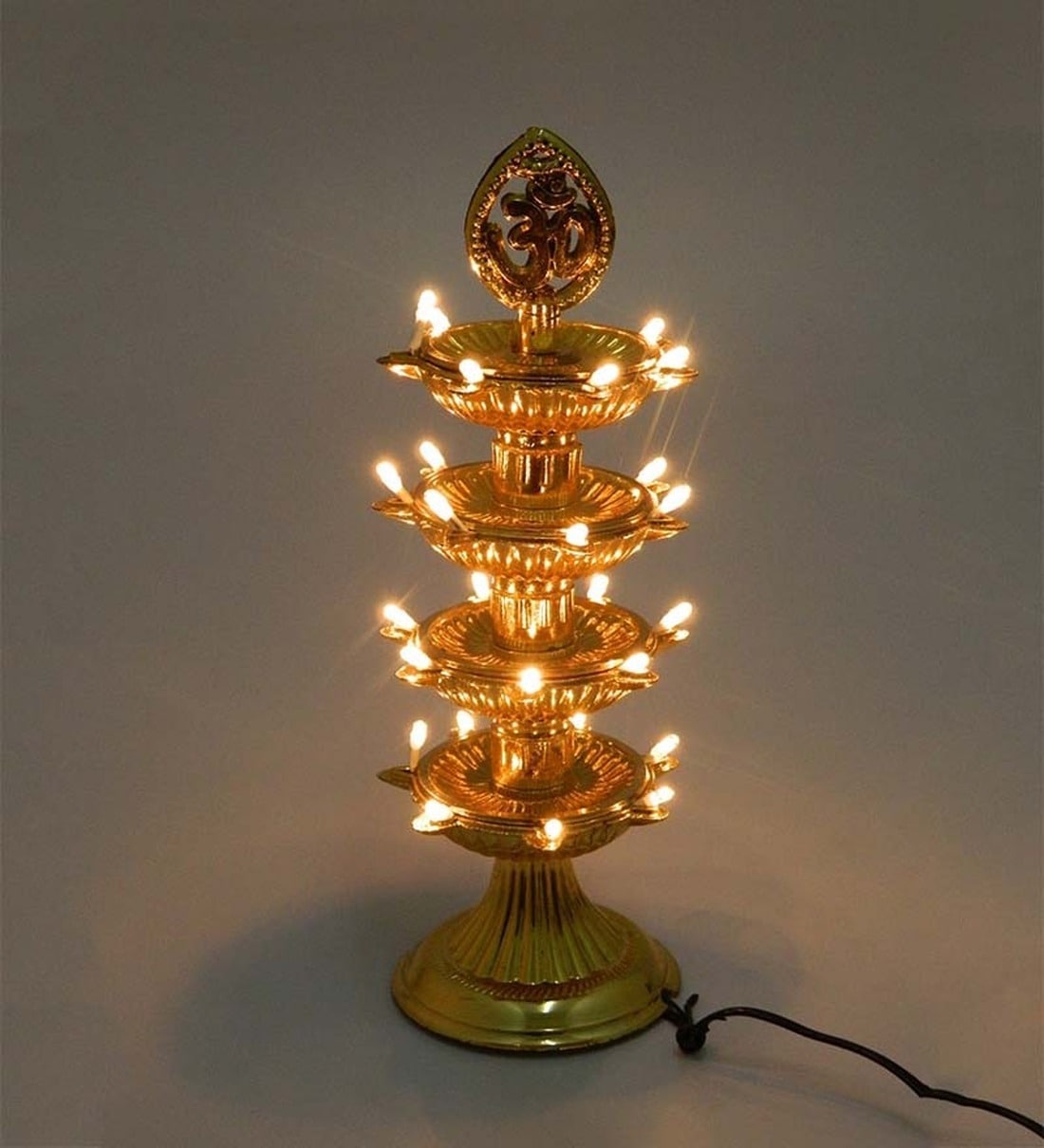 Nigella Gold Plastic Decorative Light,Share By Tu Casa