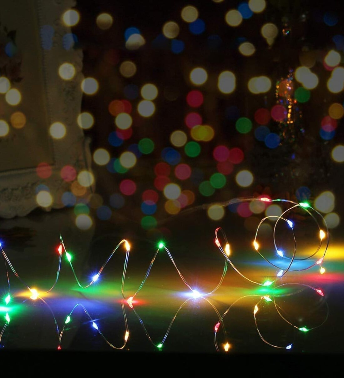 Multicolour 5 Mtrs (50 LED) USB Operated LED String Light,Share By Mansaa