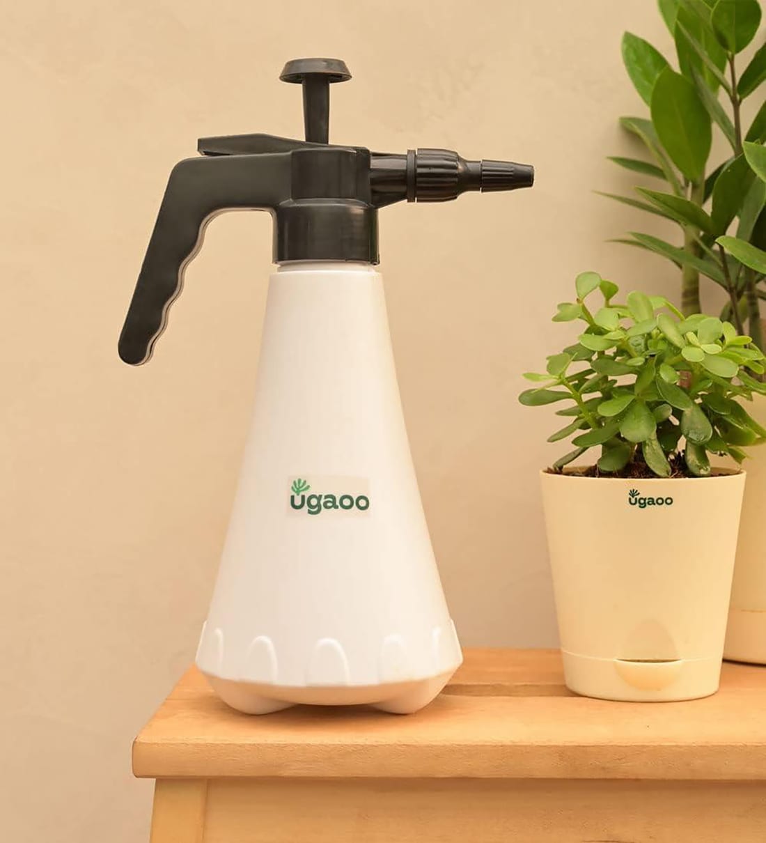 Plastic Pressure Pump Bottle Sprayer 1 L,Share By Ugaoo