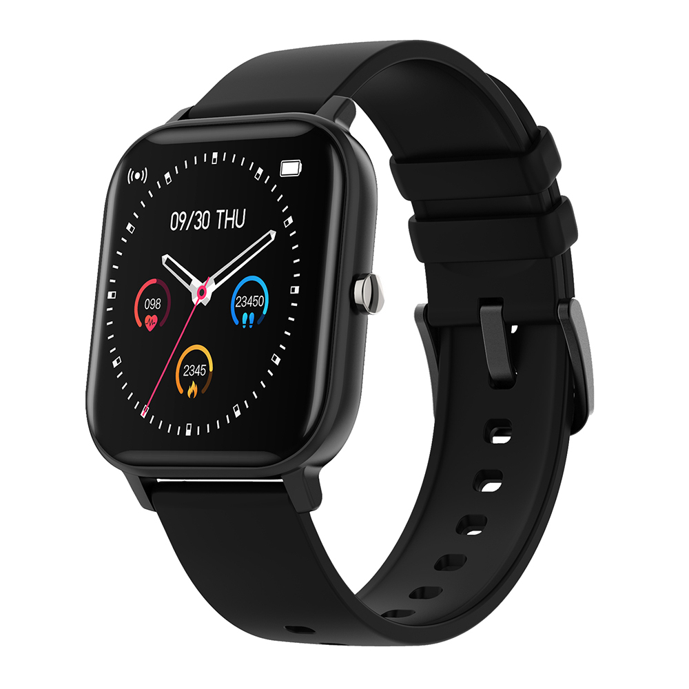 Fire Boltt Agni SpO2 Black Full 3.55 cm (1.4 inch) Smart Watch 8 days Battery Life