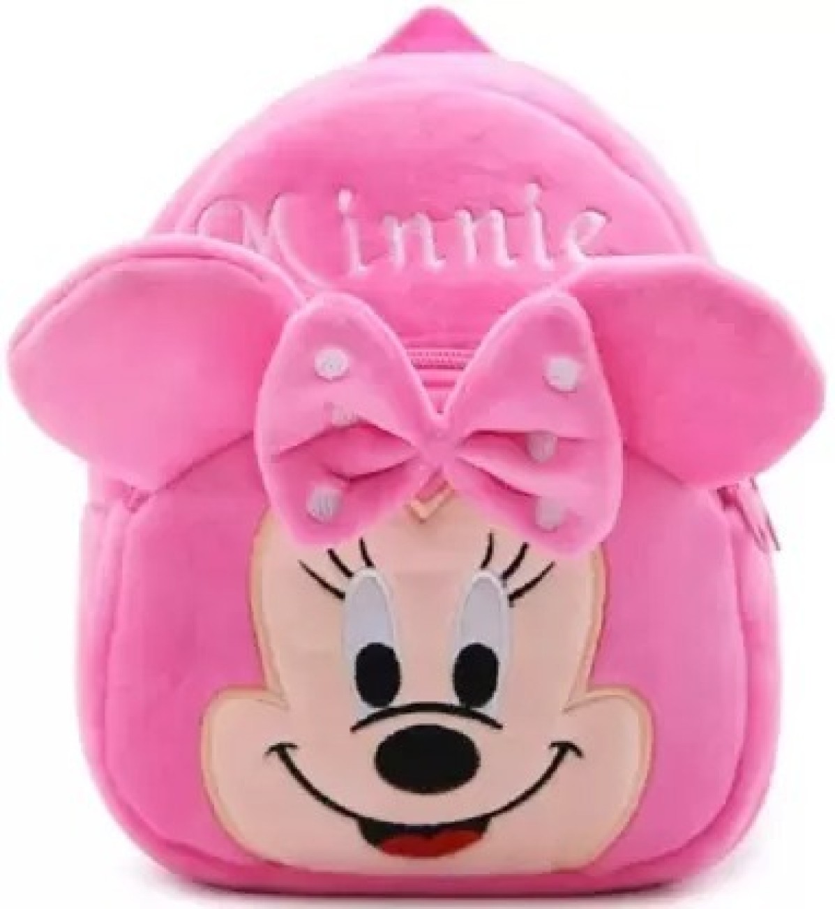 Pink Minne Bag for kids made with quality Fabric and cute Color School Bag (Pink, 10 L)