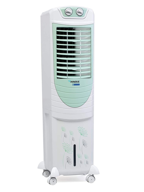 Blue Star PA35LMA 35L 140W Tower Air Cooler (White/Green)