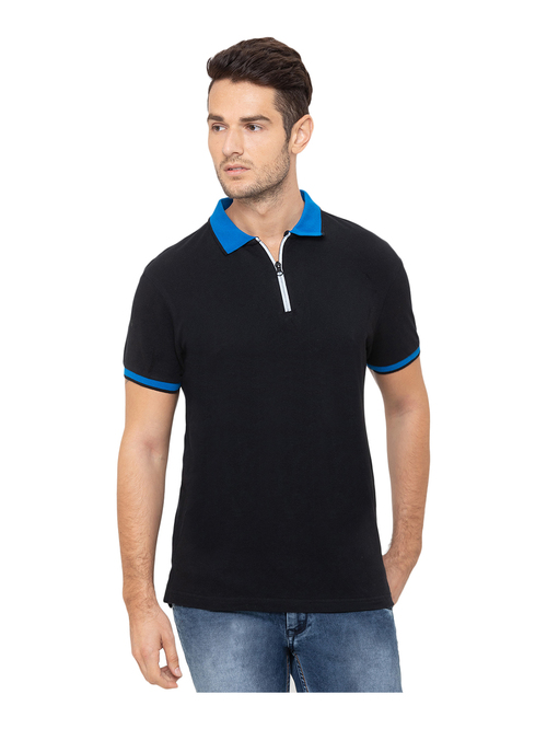 Globus Black Polo T-Shirt