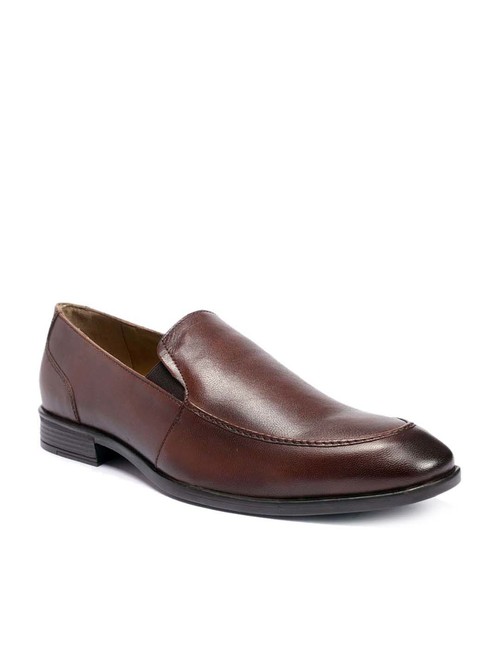 One8 Select By Virat Kohli Debonair Brown Loafers