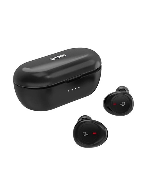 Truke Fit 1 True Wireless Bluetooth Earbuds with Microphone (Black)