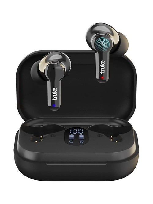 Truke Buds Q1 True Wireless Bluetooth Earbuds with Microphone (Black)