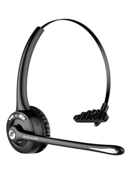 AirSound M6 Pro On The Ear Bluetooth Headphone with Mic (Black)