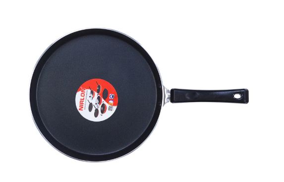 Buy Nirlon Red & Black Aluminium Non-Stick Flat Dosa Tawa - 2.6 MM at Rs 199